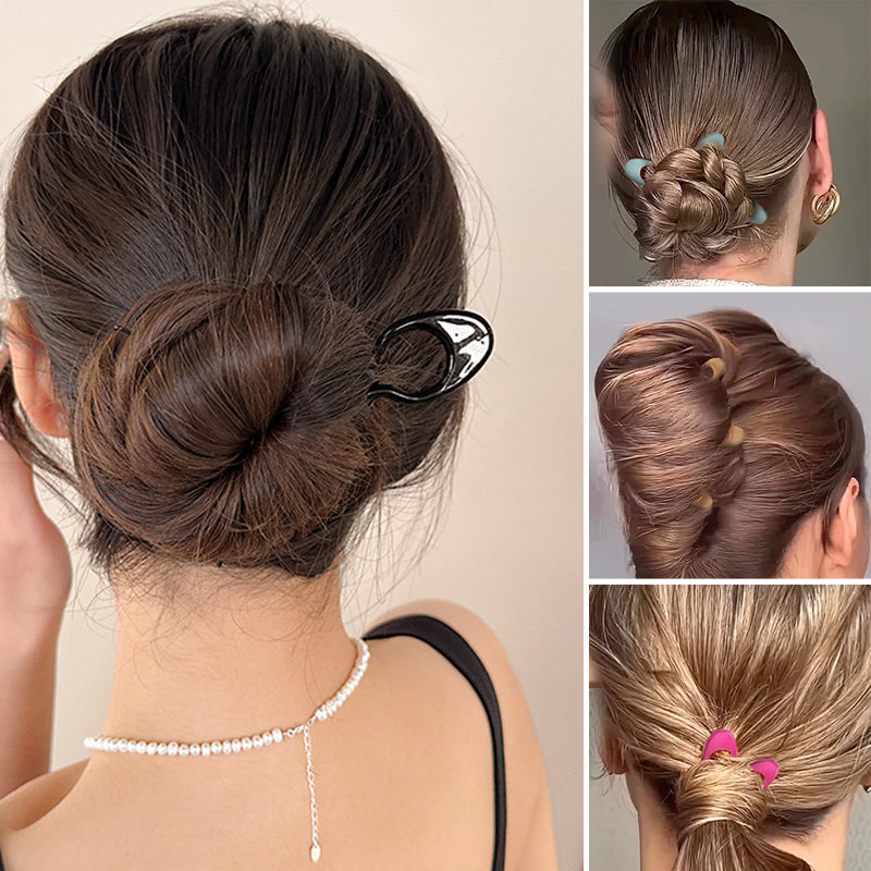 Silvelle™ – French Hair Pin for Easy Updos (6 Pcs)