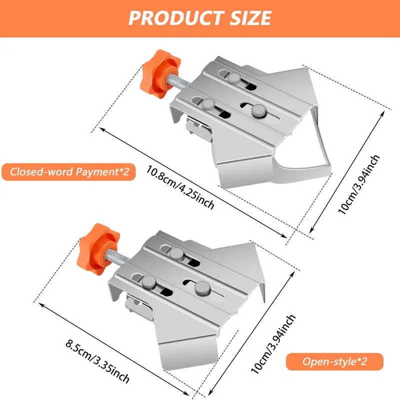 Jointly™ – 90° Corner Clamp for Precision Projects  (50% Off)
