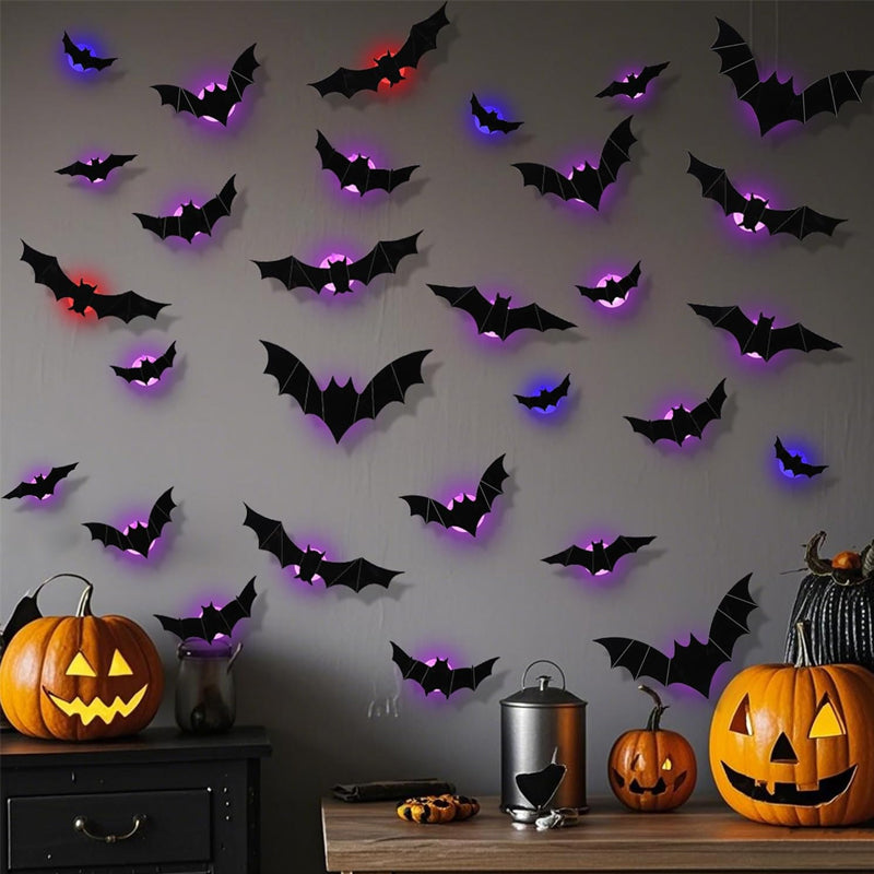 Batlit™ – 16Pcs LED Bat Group Wall Lights (50% Off)