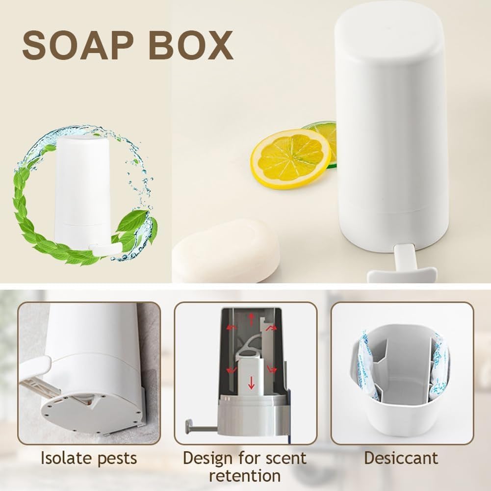 Puresh™ - Hygienic Bar Soap Grinder & Dispenser for Kitchen & Bath