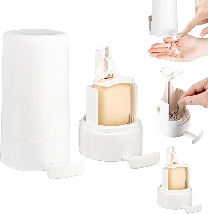 Puresh™ - Hygienic Bar Soap Grinder & Dispenser for Kitchen & Bath