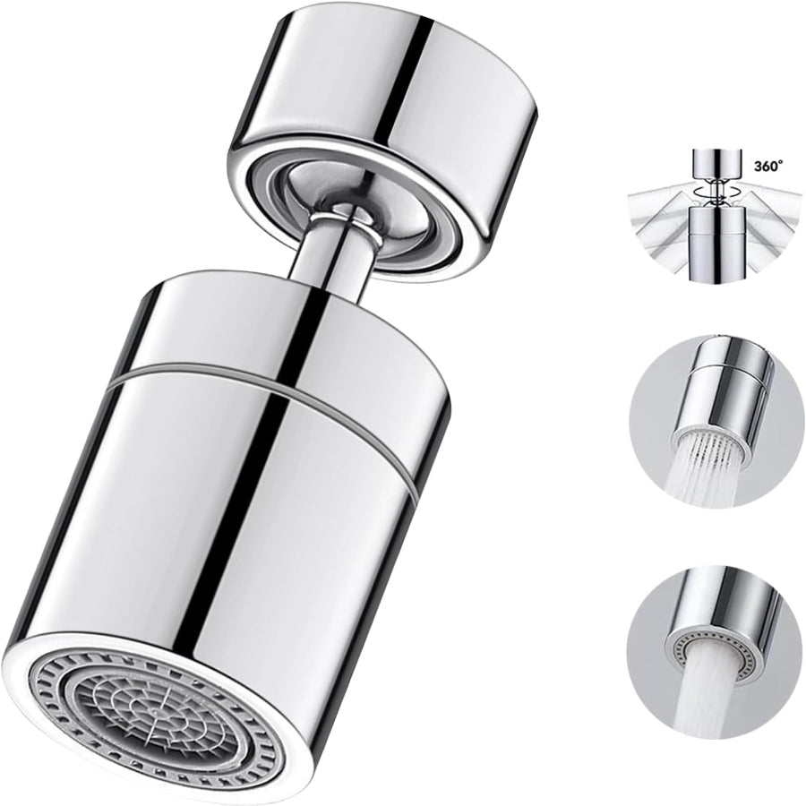 Swivelle™ - 360 Faucet Attachment for Flexible Rinsing
