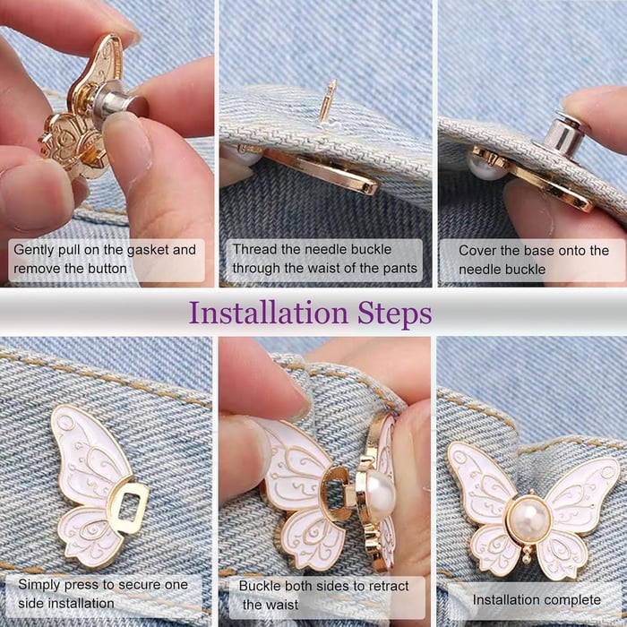 Papilisse™ – Detachable Butterfly Styling Clips (1+2 Free)