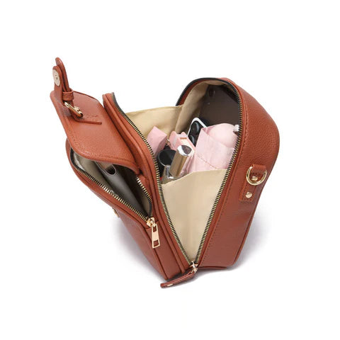 Veletto™ - Double Pocket PU Leather Organizer Bag (60% Off)