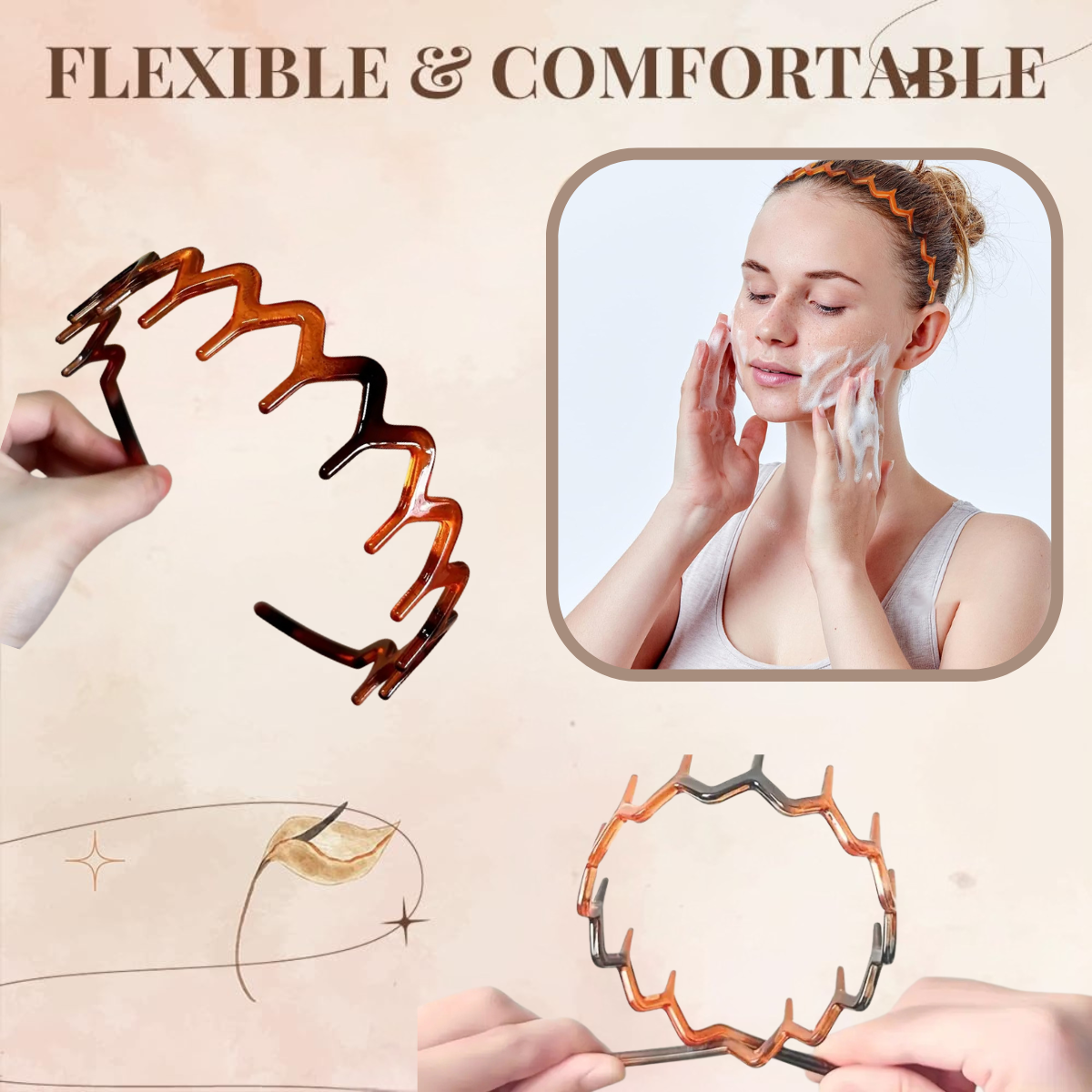 Lunetra™ – Zigzag Grip Headband (1+2 Free)