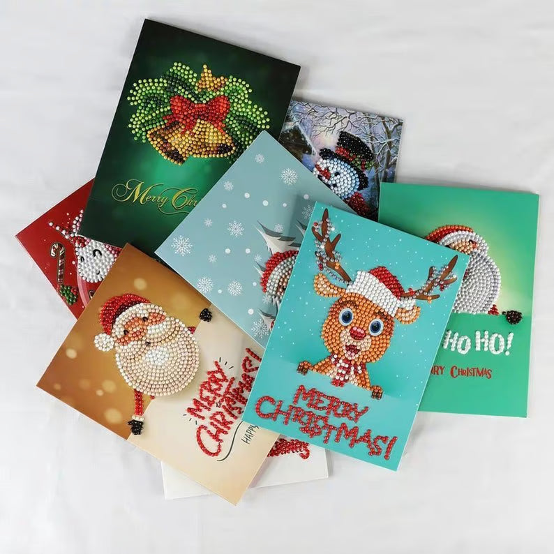 Glimmerry™ – DIY 5D Diamond Painting Christmas Card Kit