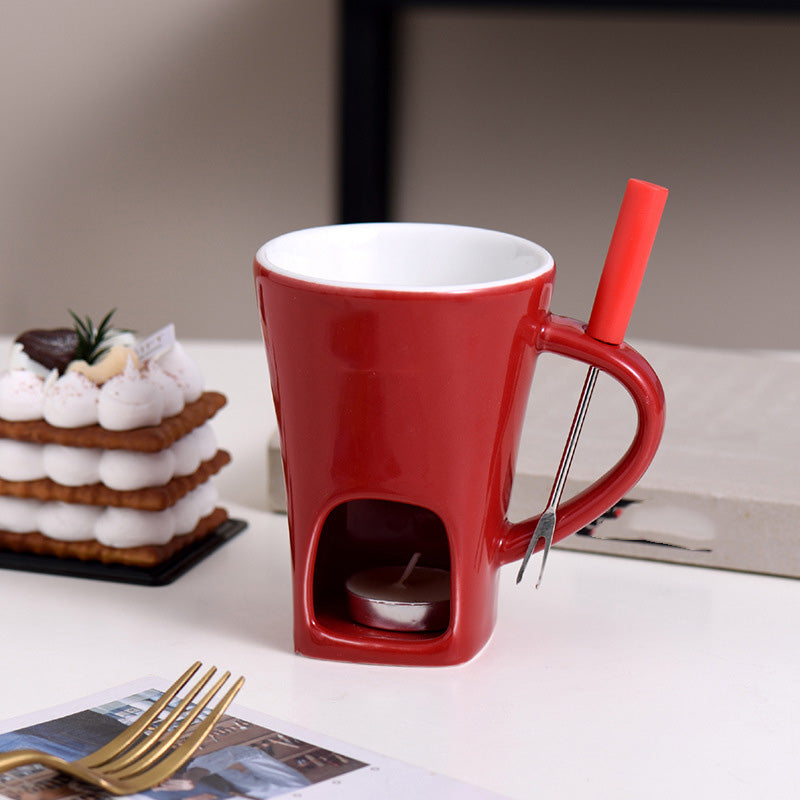 Cocozy™ – Ceramic Chocolate Fondue Mug