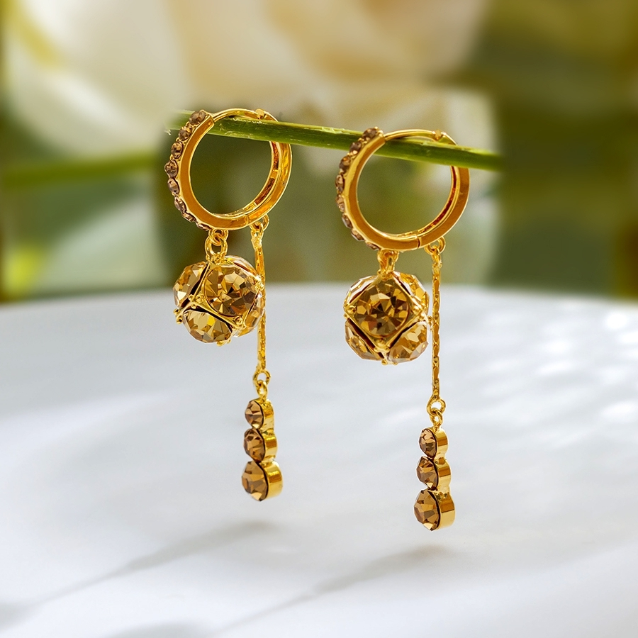 Amberelle™ – Elegant Amber Glow Earrings (50% Off)