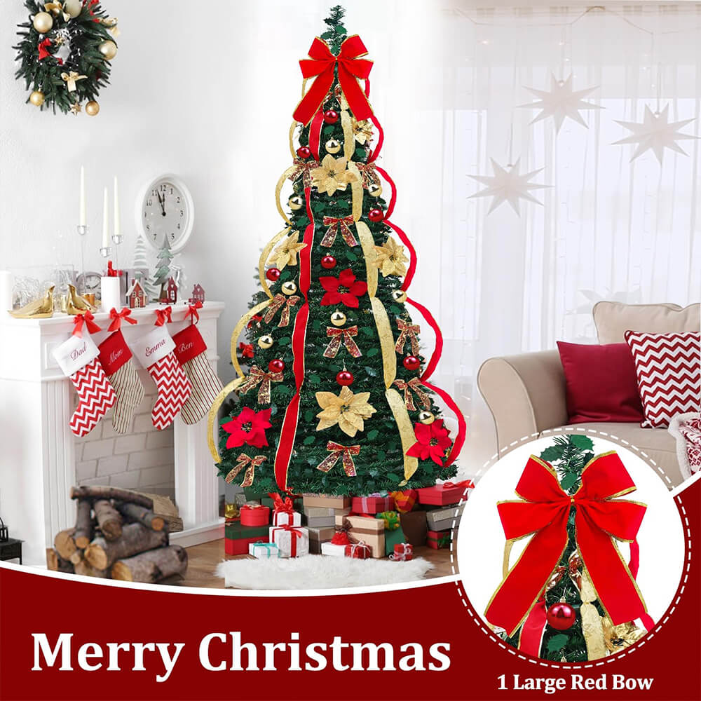 Lumiscarlet™ – Pop Up Red Christmas Tree (50% Off)