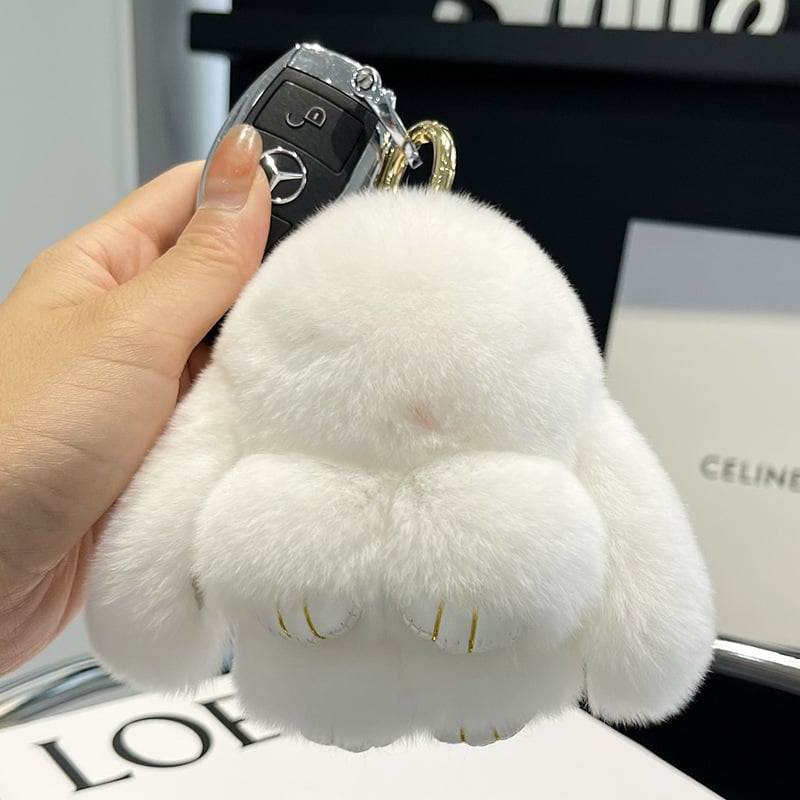 BunniBelle™ – Fluffy Bunny PomPom Charm (50% Off)