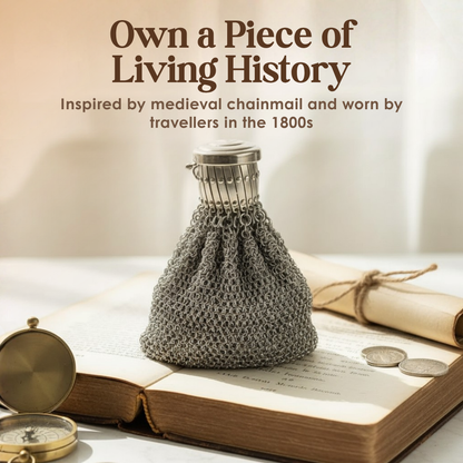 Aldric™ – Handmade 1920’s English Chainmail Purse (50% Off)