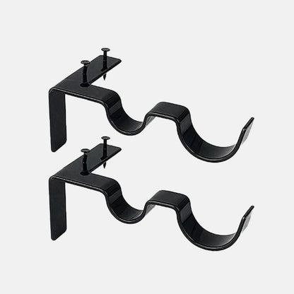 Curtava™ – No Drill Curtain Rod Holders (2 Pieces)