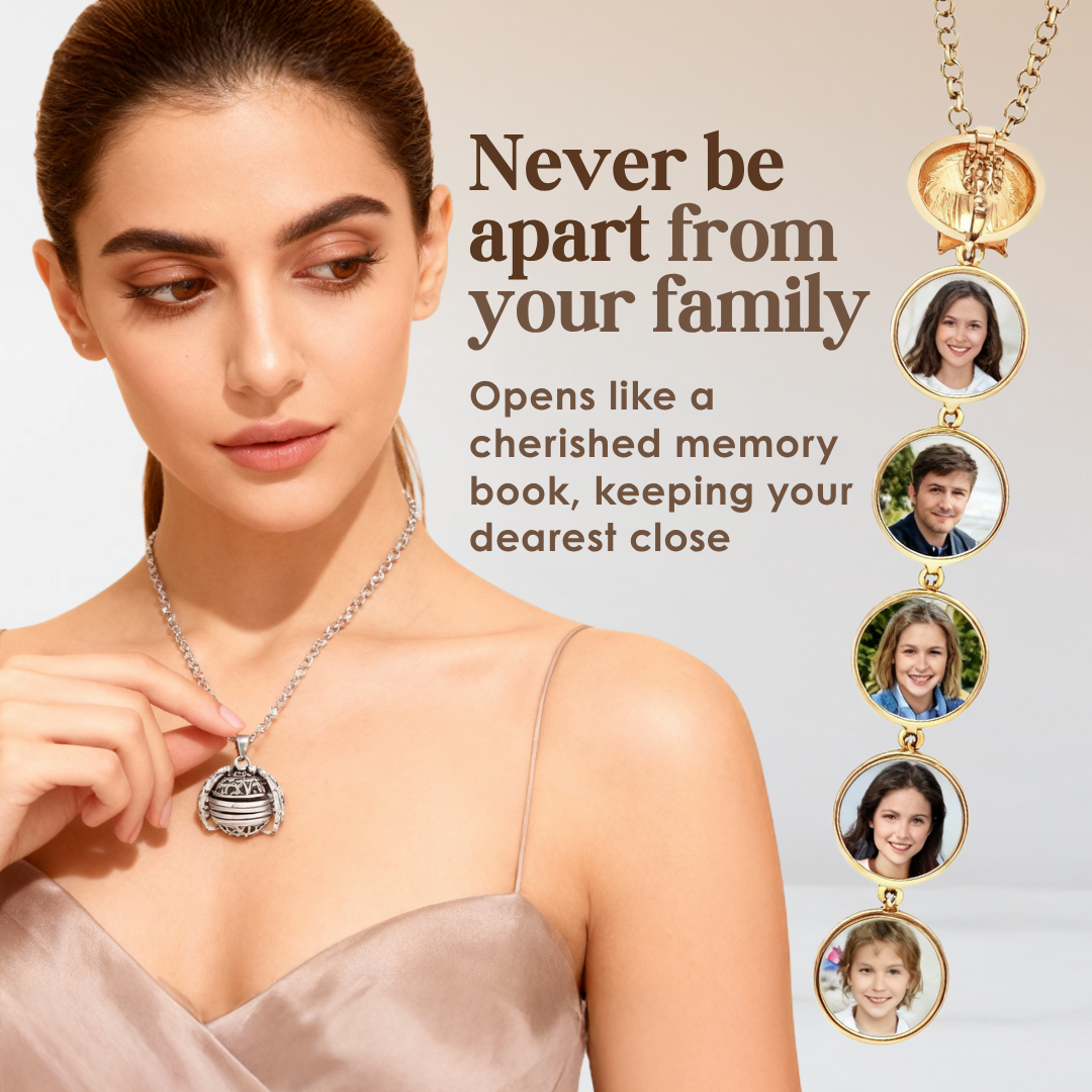 Lunelle™ – Foldable Photo Pendant Necklace (50% Off)