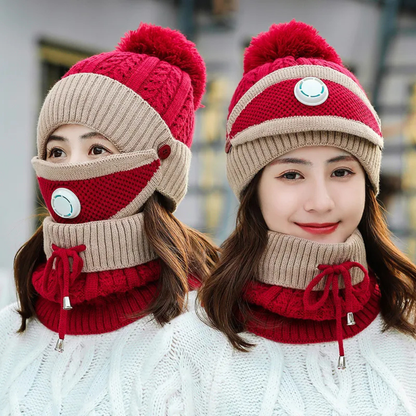 Velonna™ – 3-in-1 Beanie Scarf Mask Set (50% Off)