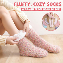 Velvra™ – Sherpa-Lined Indoor Socks