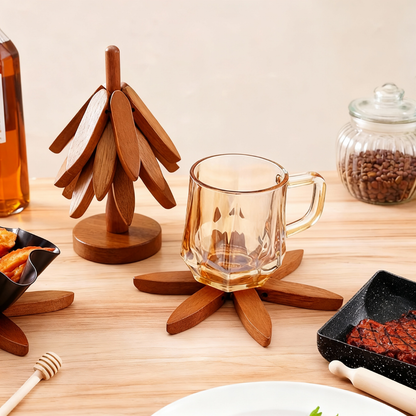 Waldrift™ – Wooden Trivet Pads (50% Off)