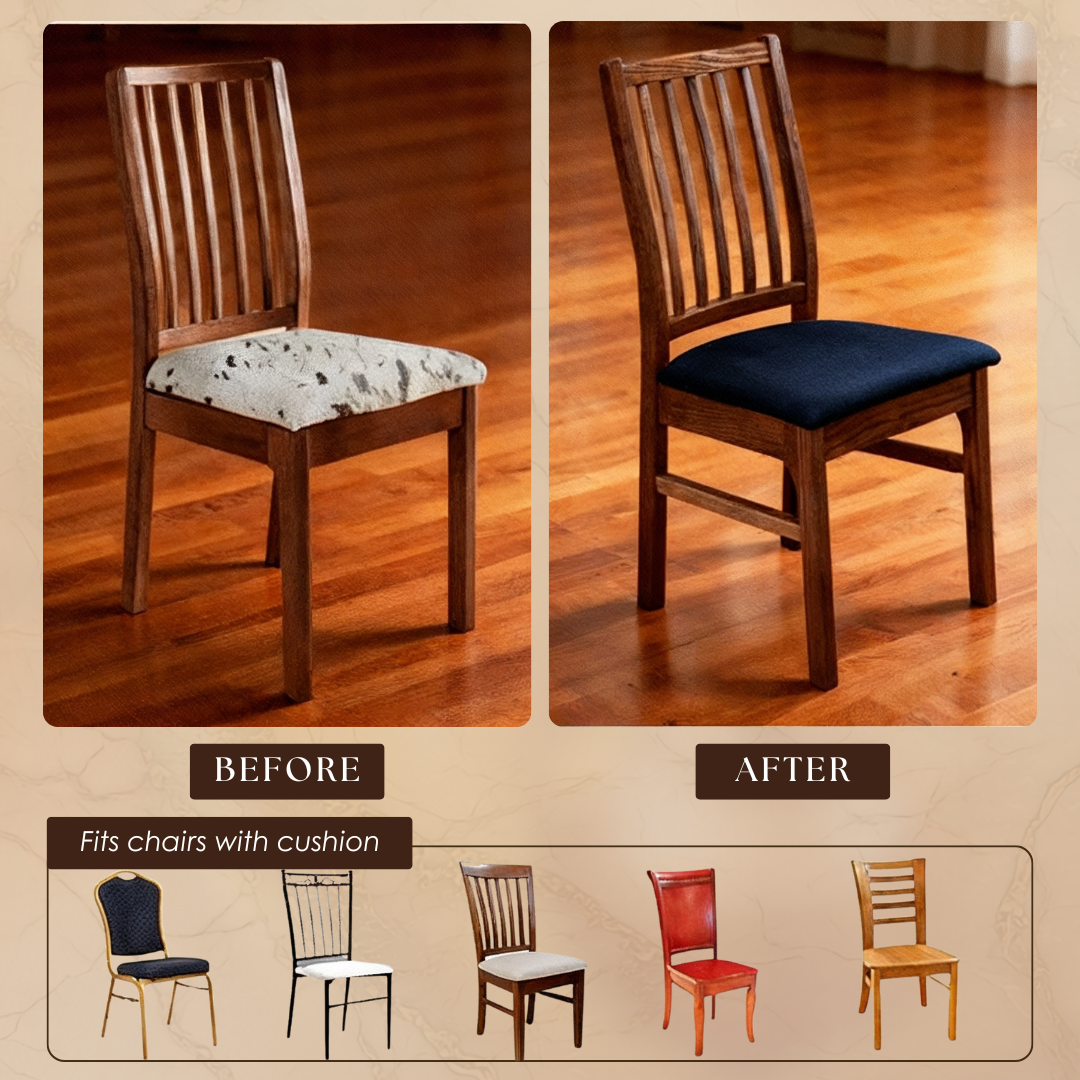 Coverelle™ – Stretch Chair Covers for Daily Protection (Set of 4)