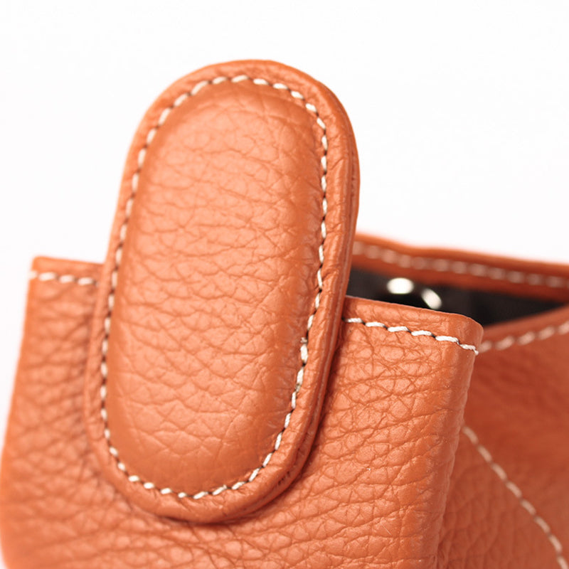 Élivéa™ – Compact Leather Coin Purse (40% Off)
