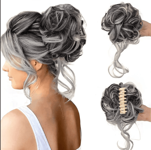 Lunisse™ – Elegant Curly Bun Hair Clip (1+1 Free)