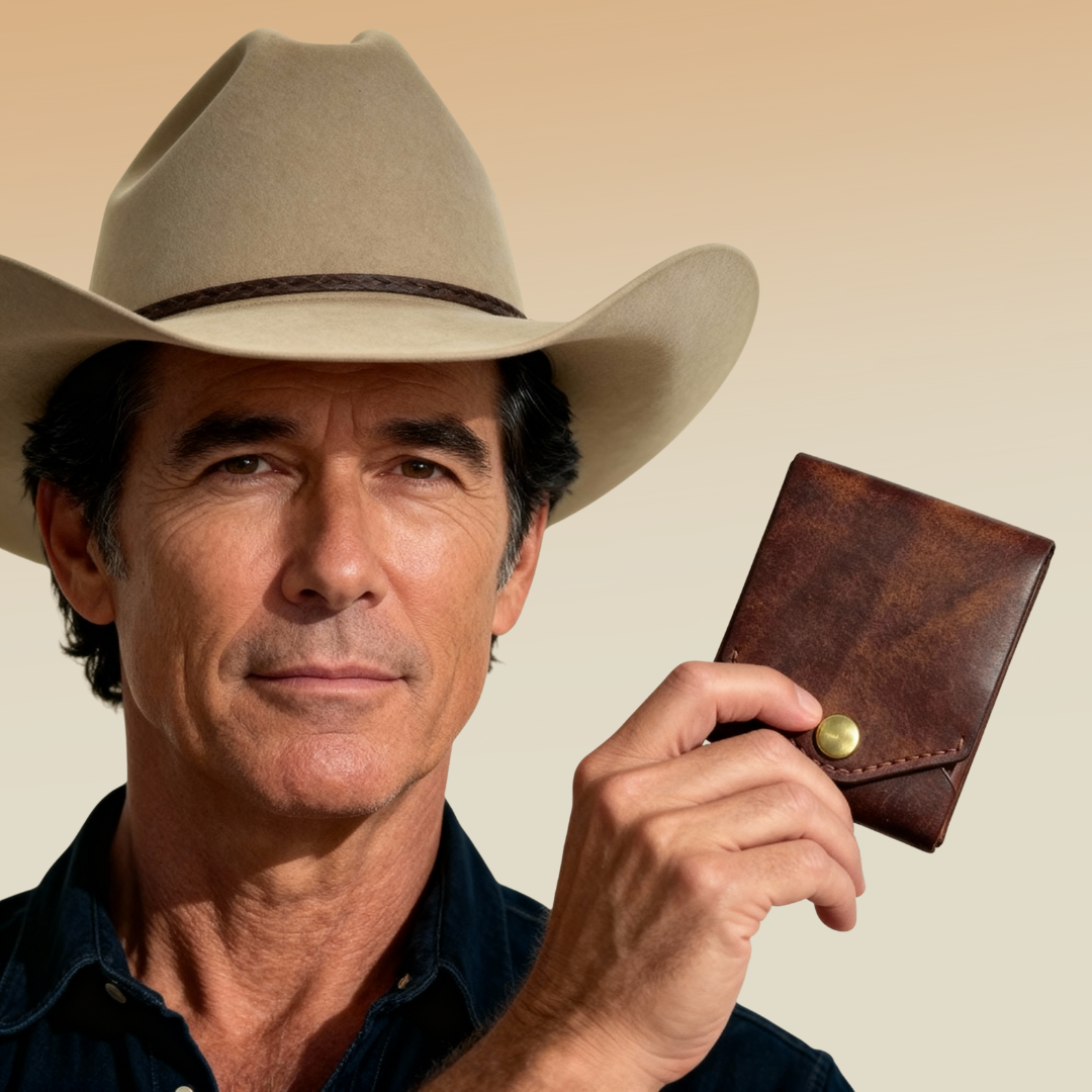 Veldena™ – Handmade Vintage Leather Wallet (50% Off)