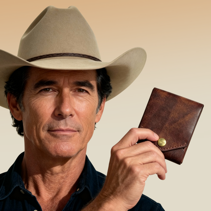 Veldena™ – Handmade Vintage Leather Wallet (50% Off)