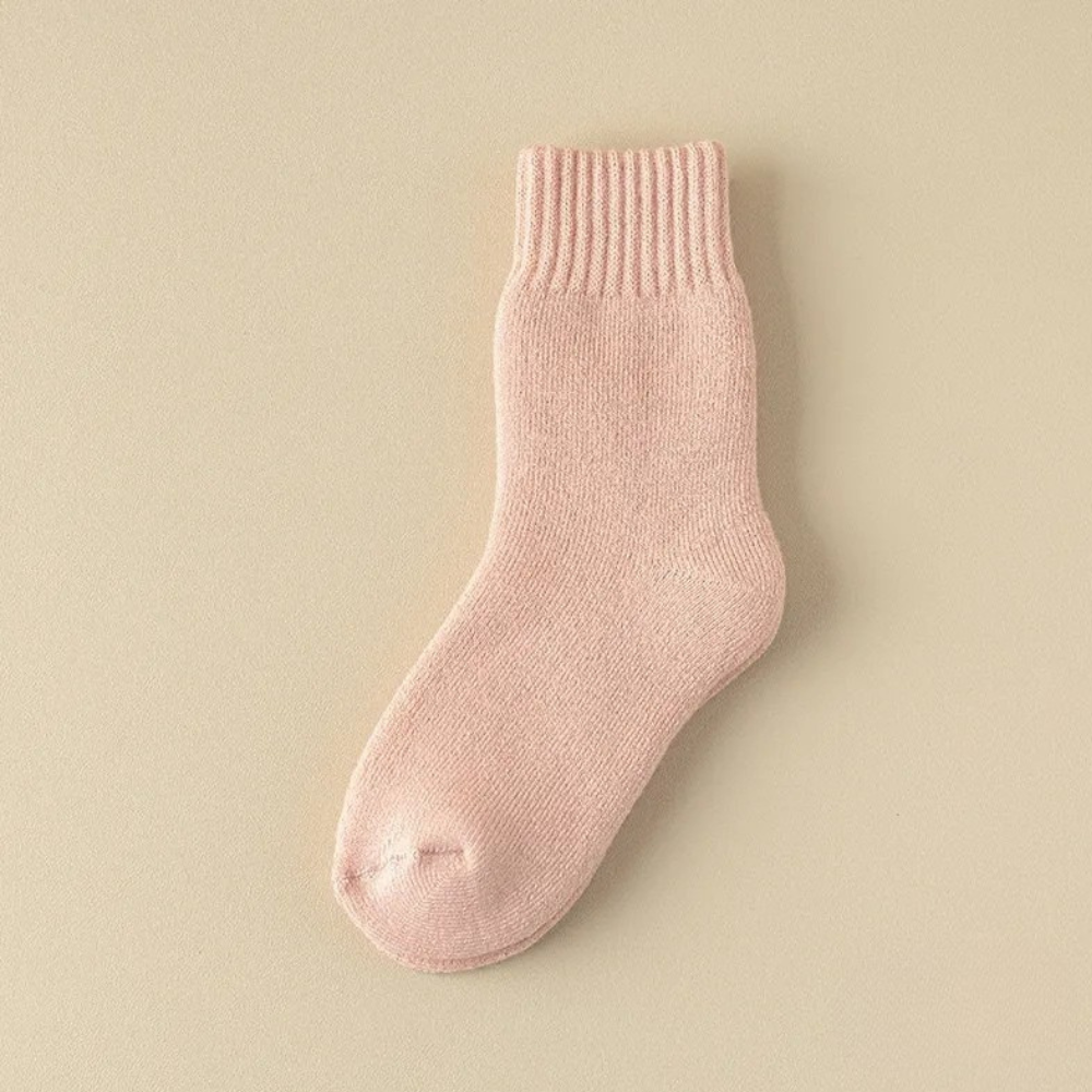 Feeluxe™ – Fleece Roll-Up Socks for Deep Warmth (1+2 Free)