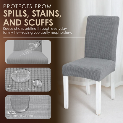 Chairmella™ - Premium stretch chair covers for durable protection Jacquard (50% Off)