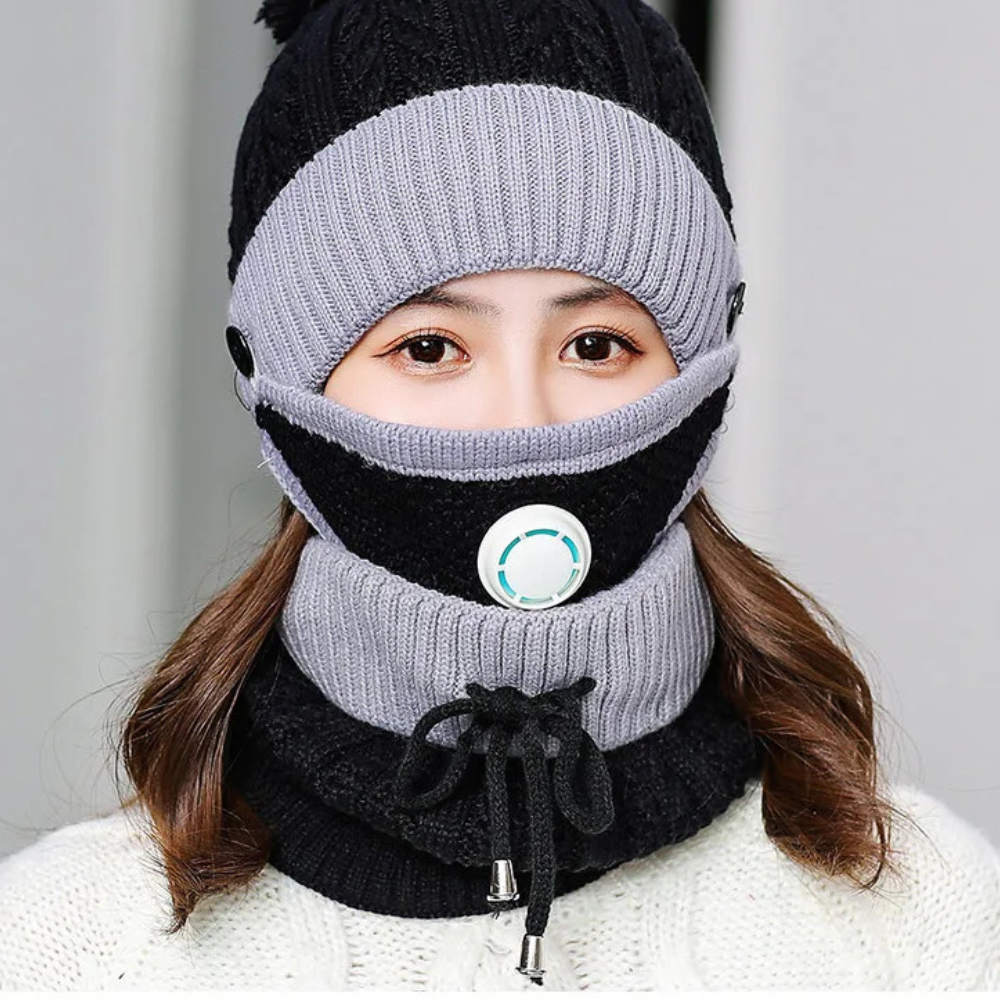 Velonna™ – 3-in-1 Beanie Scarf Mask Set (50% Off)