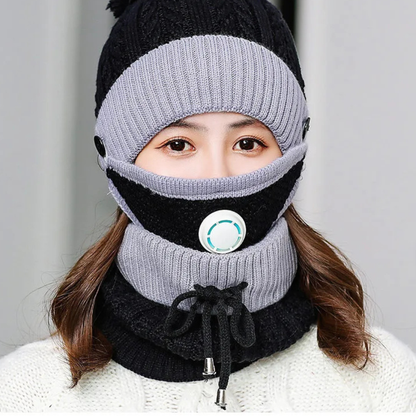 Velonna™ – 3-in-1 Beanie Scarf Mask Set (50% Off)
