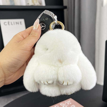 BunniBelle™ – Fluffy Bunny PomPom Charm (50% Off)