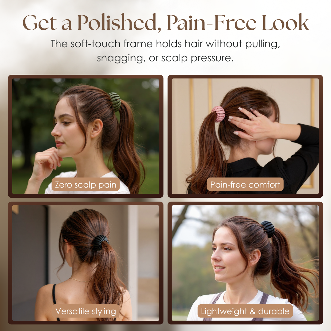 Gripiva™ – Snap-On Bird Nest Hair Clip (1+2 Free)