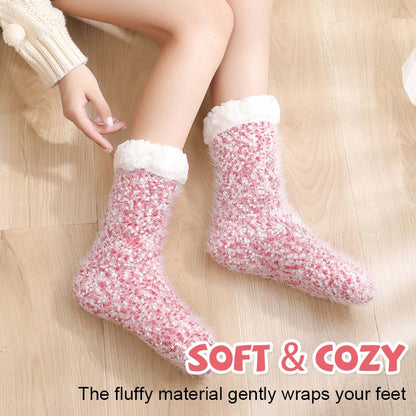 Velvra™ – Sherpa-Lined Indoor Socks