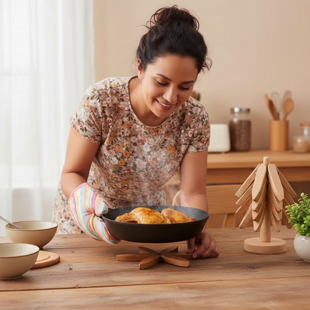 Waldrift™ – Wooden Trivet Pads (50% Off)