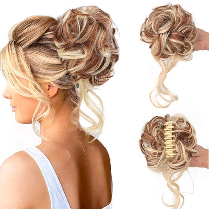 Lunisse™ – Elegant Curly Bun Hair Clip (1+1 Free)