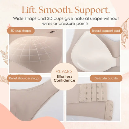 Elvara™ – Front Closure Posture Bra (1+1 Free)