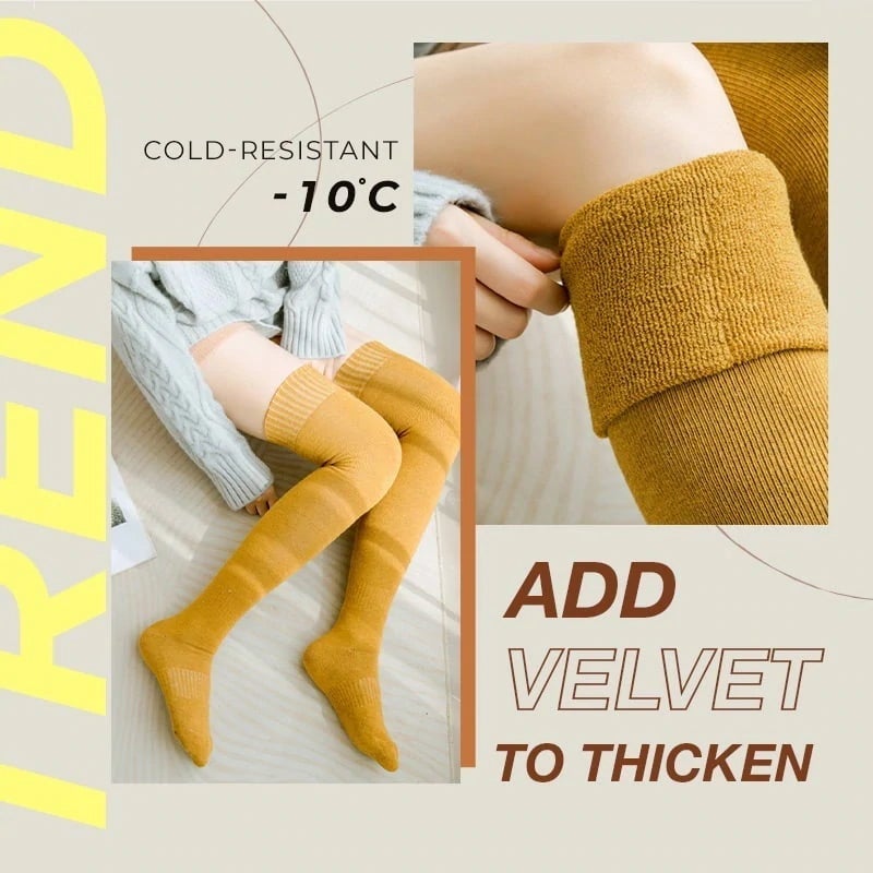 Velonia™ – Over-the-Knee Winter Socks (1+1 Free)