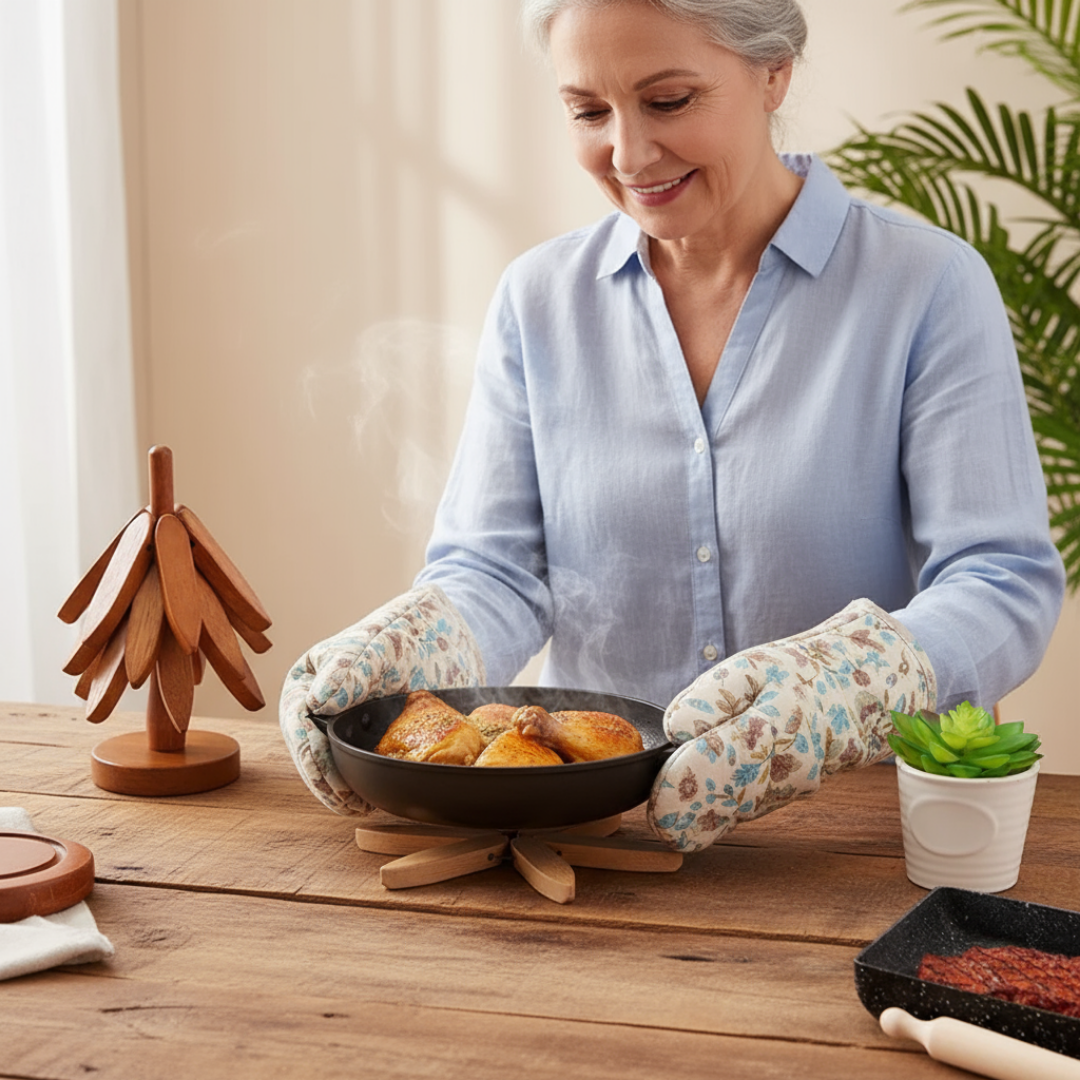 Waldrift™ – Wooden Trivet Pads (50% Off)