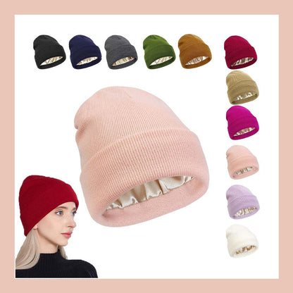 Velara™ – Satin Lined Knitted Beanie  (2+1 Free)