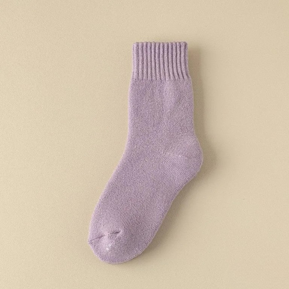 Feeluxe™ – Fleece Roll-Up Socks for Deep Warmth (1+2 Free)