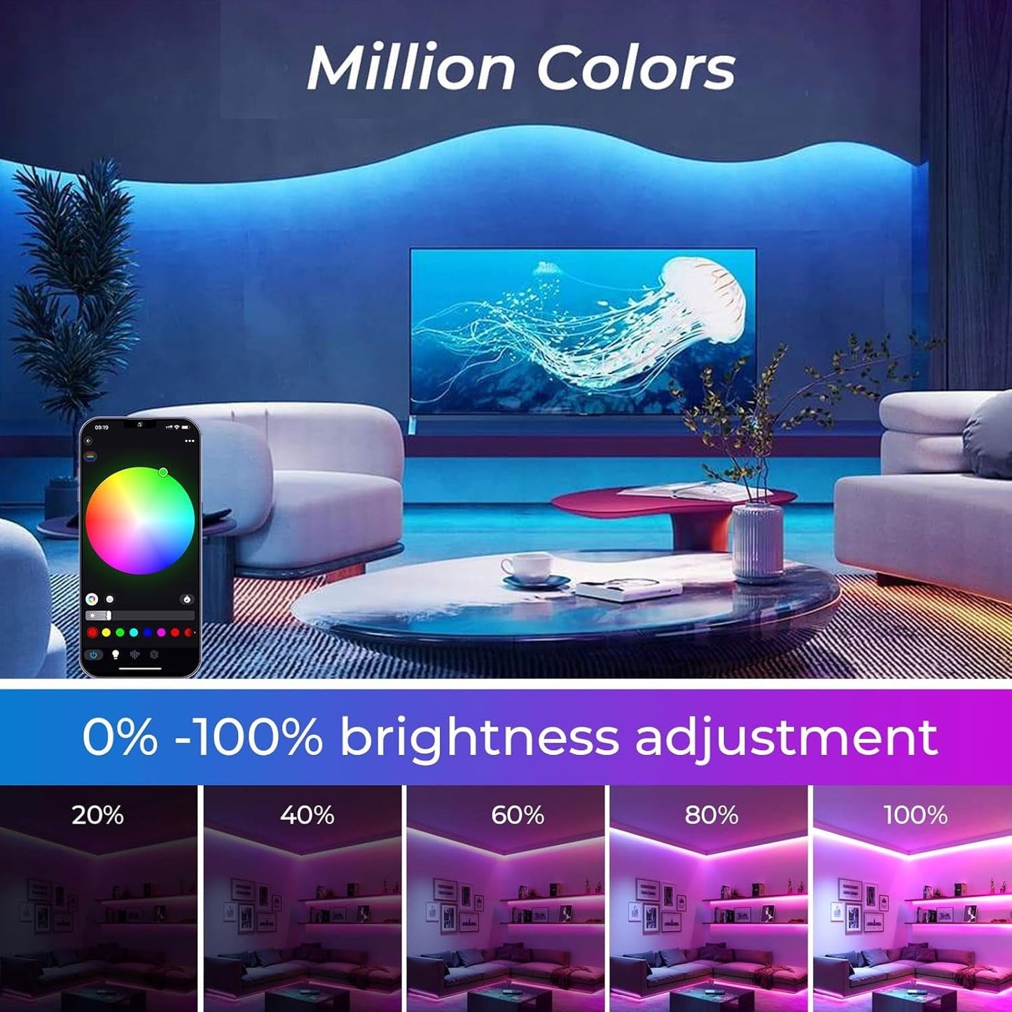 Luxyn™ - RGB Neon LED Strip Lighting (50% Off)