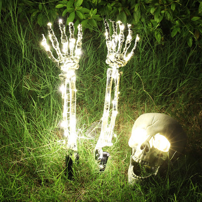 Hauntlet™ – Skeleton Lawn Stakes with LED Lights (50% Off)