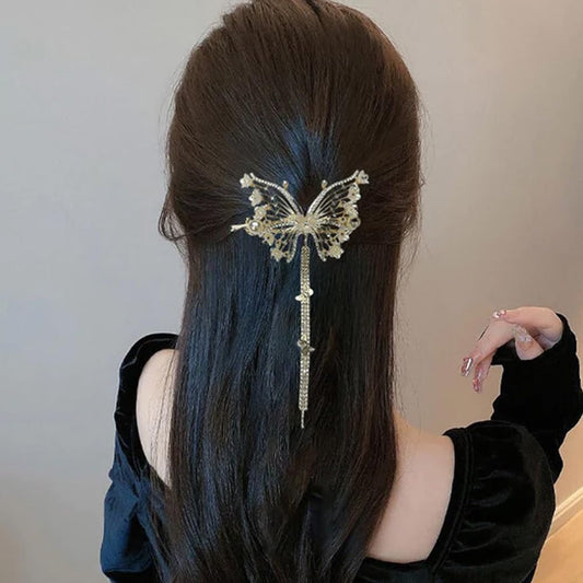 Sylphina™ – Butterfly Hair Clip with Sparkle (50% Off)