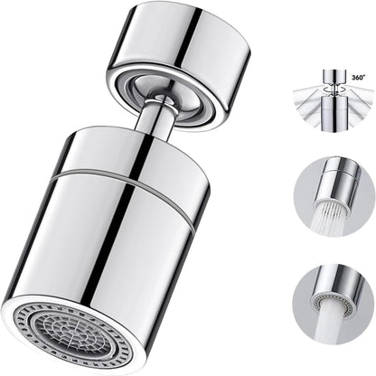 Swivelle™ - 360 Faucet Attachment for Flexible Rinsing