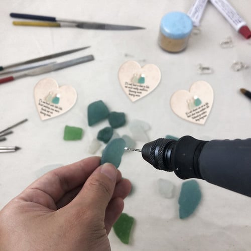 Mareya™ – Handcrafted Sea Glass Friendship Decor  (1+1 Free)