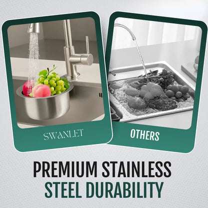 Swanlet™ - Corner Strainer Basket Keeps Sinks Clear (50% Off)