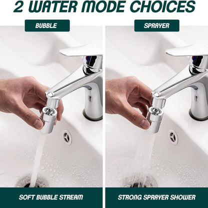 Swivelle™ - 360 Faucet Attachment for Flexible Rinsing
