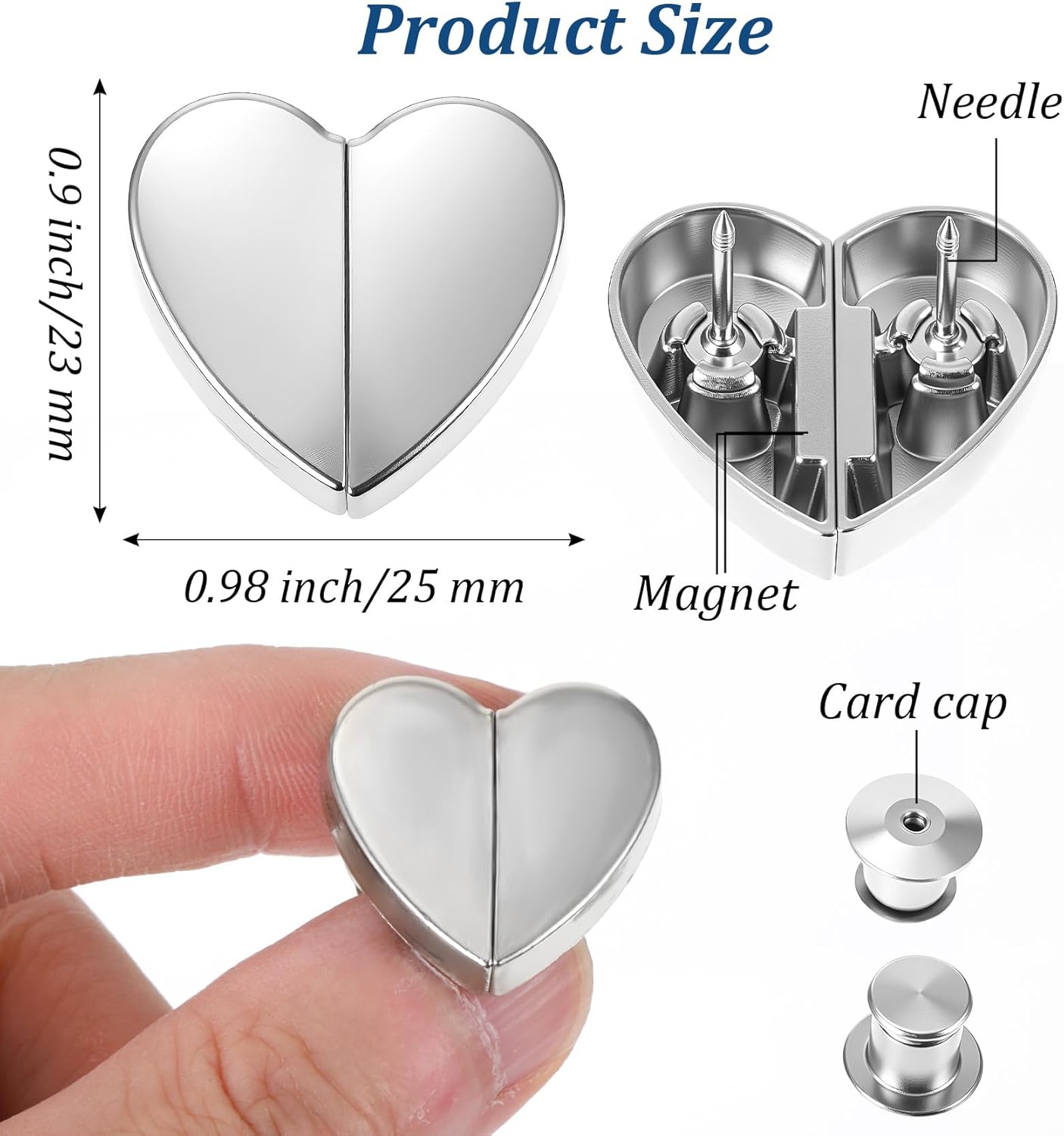 Curtessa™ – Magnetic Curtain Clips (10-Pack)