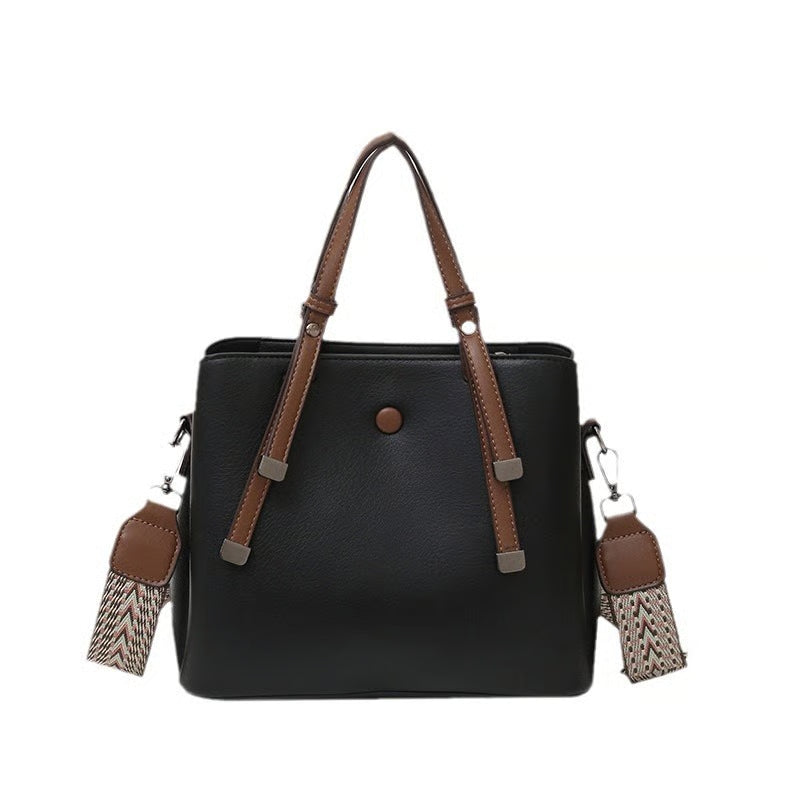 Seloura™ – Structured PU Leather Handbag (50% Off)