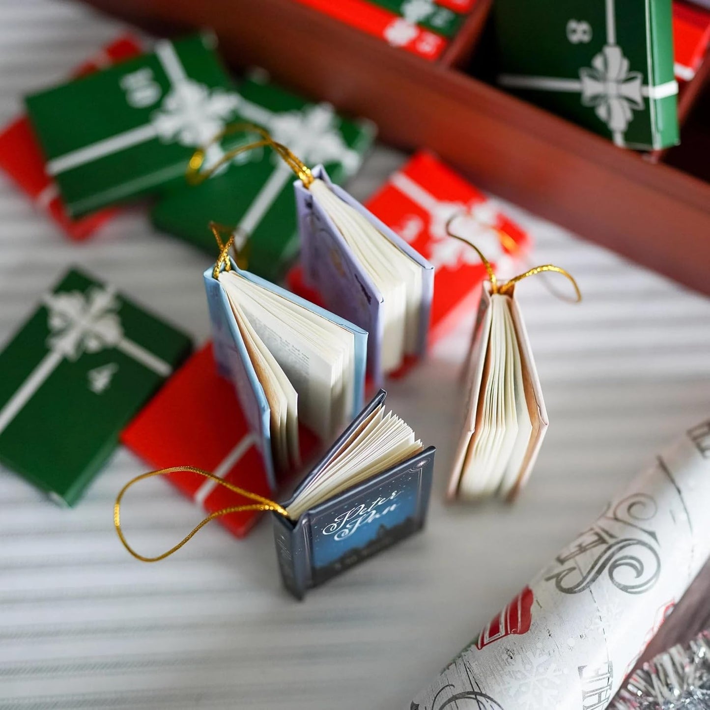 Talelet™ –  Mini Book Advent Ornaments (50% Off)