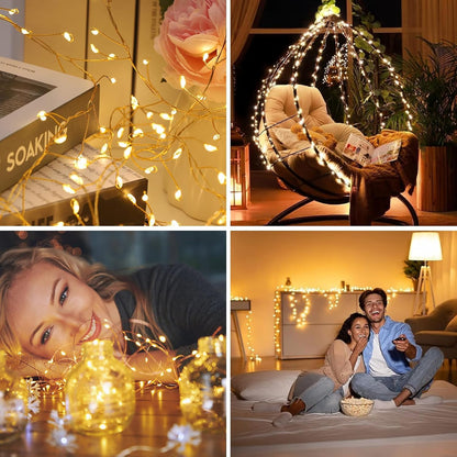 Merrilight™ –  LED Christmas Copper String Lights (50% Off)